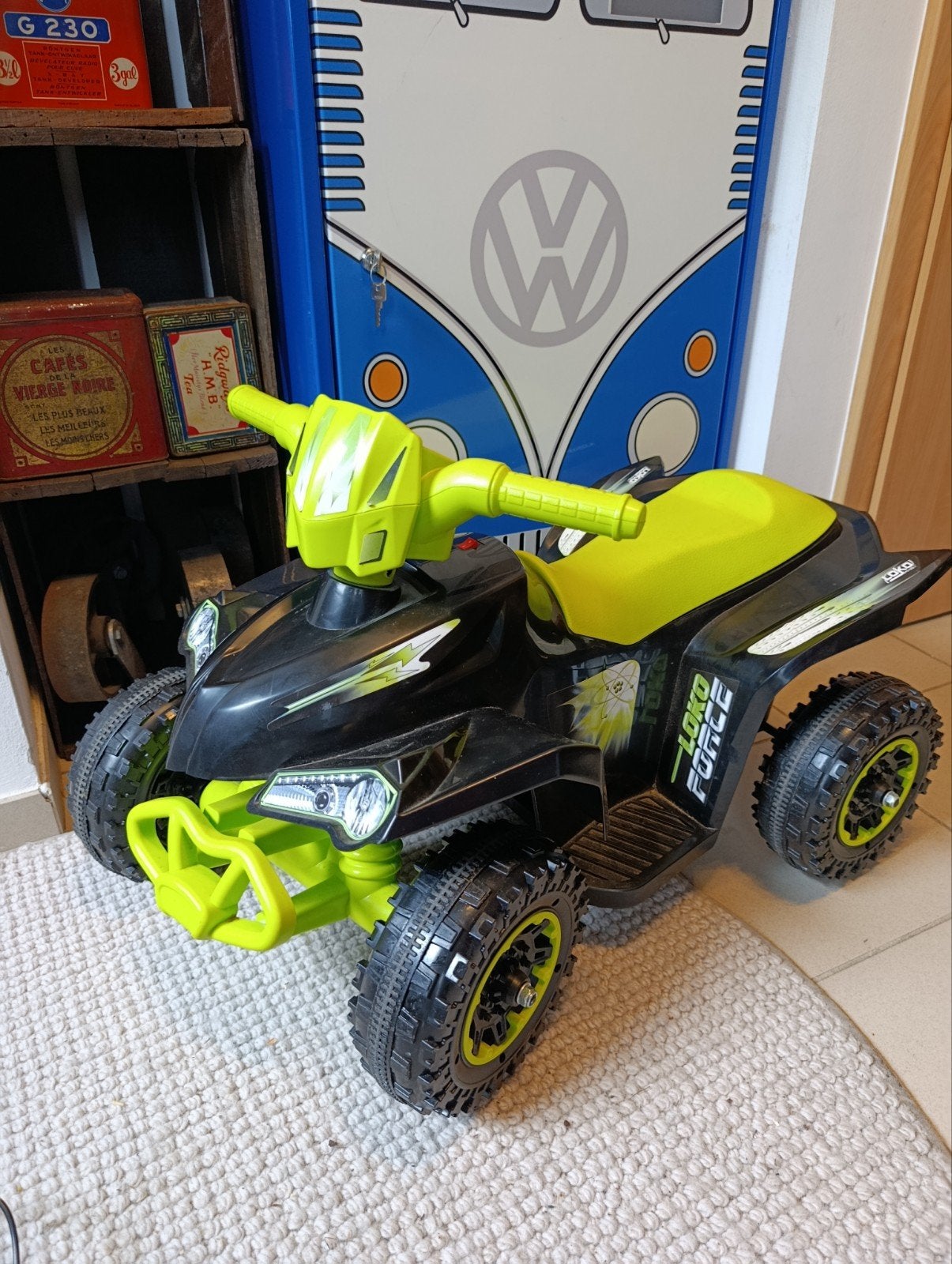 Quad électrique R-Quad Black 6 volt
