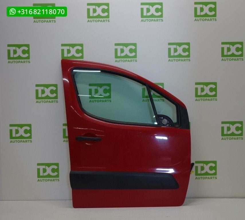 Citroen Berlingo bestel Deur rechtsvoor rood, Gebruikt, Citroën, Deur, Ophalen of Verzenden