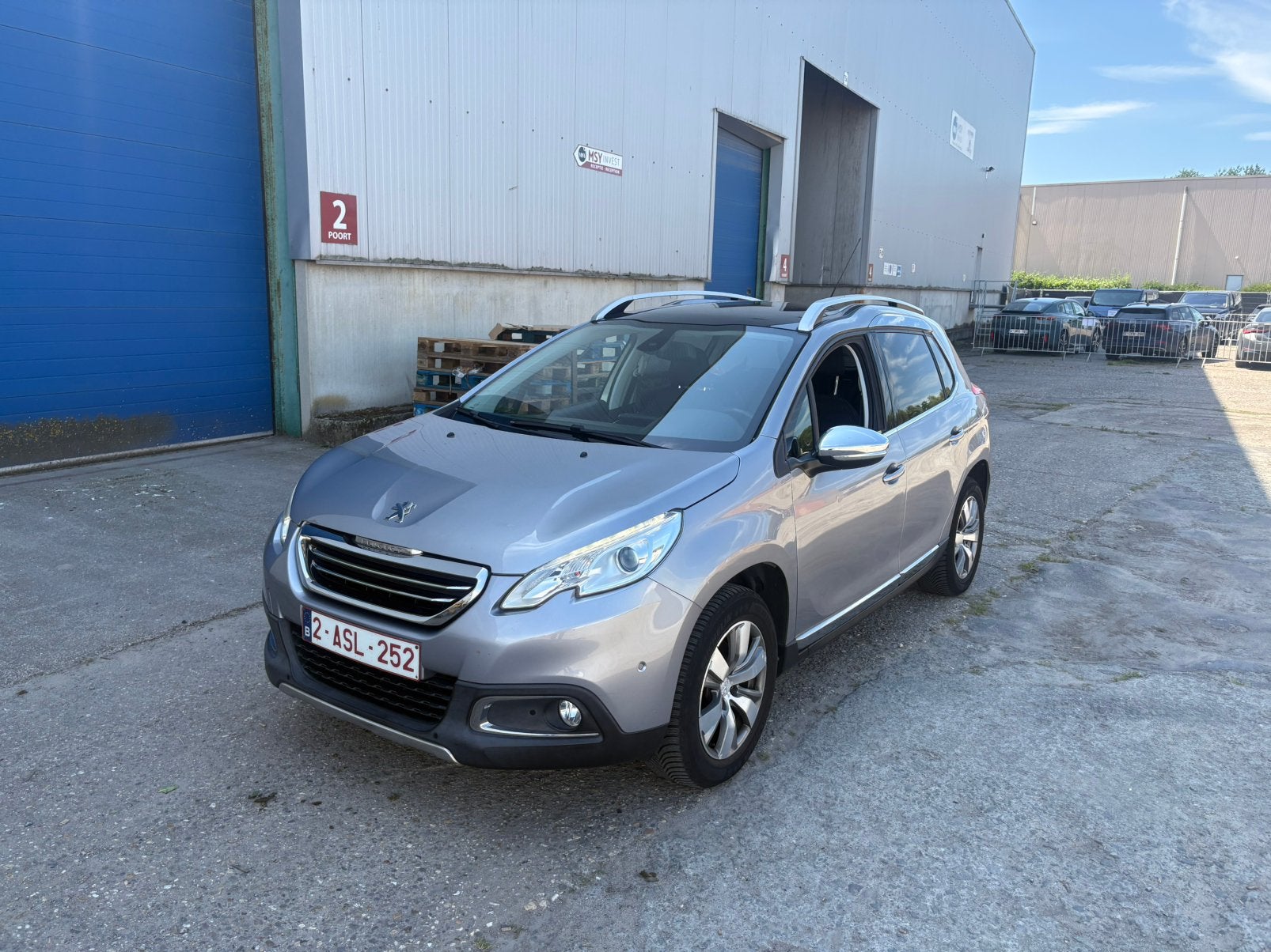 Peugeot 2008 ALLURE 1.2 (65000km) Pano,, Auto's, Zwart, Leder en Stof, LED verlichting, Particulier