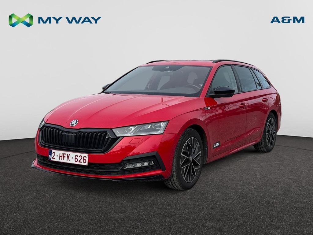 Skoda Octavia Combi Octavia SW 1.5 TSI eTec MHE Sportline DS, Rouge, Achat, 127 g/km, Break