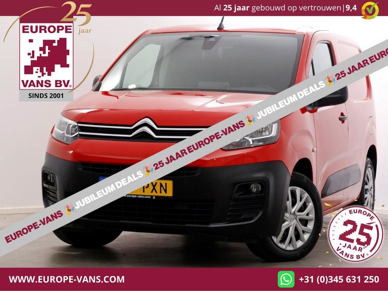 Citroën Berlingo 1.2 PureTech 130pk Benzine Automaat Airco/N, Auto's, Automaat, 116 g/km, Citroën, Bedrijf