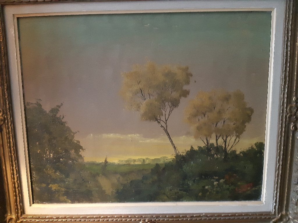 Joannes Cyrillus Poep,, Ophalen of Verzenden, Gesigneerd, Landschap