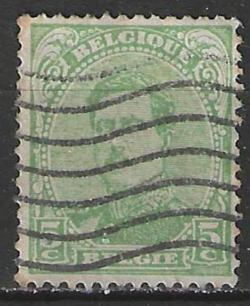 Belgique 1915 - Yvert/OBP 137 - Roi Albert Ier (ST), Timbres & Monnaies, Envoi, Affranchi, Oblitéré, Maison royale