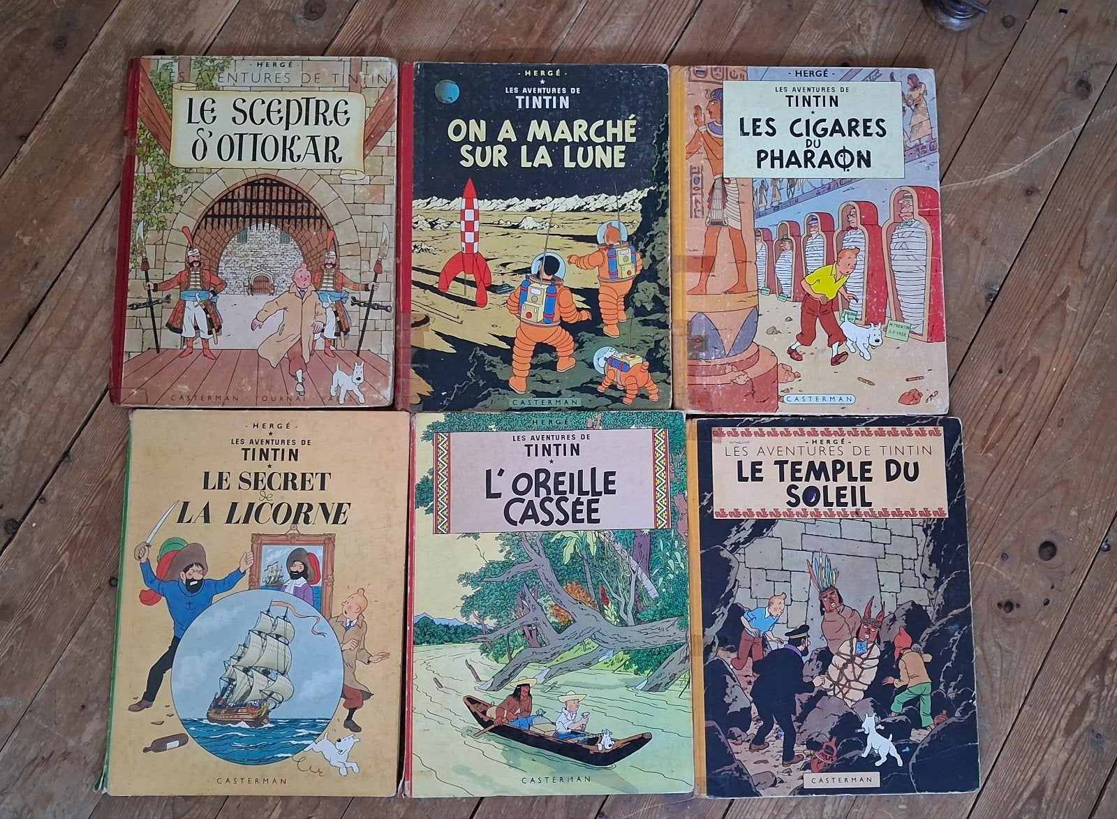 lot albums bd tintin