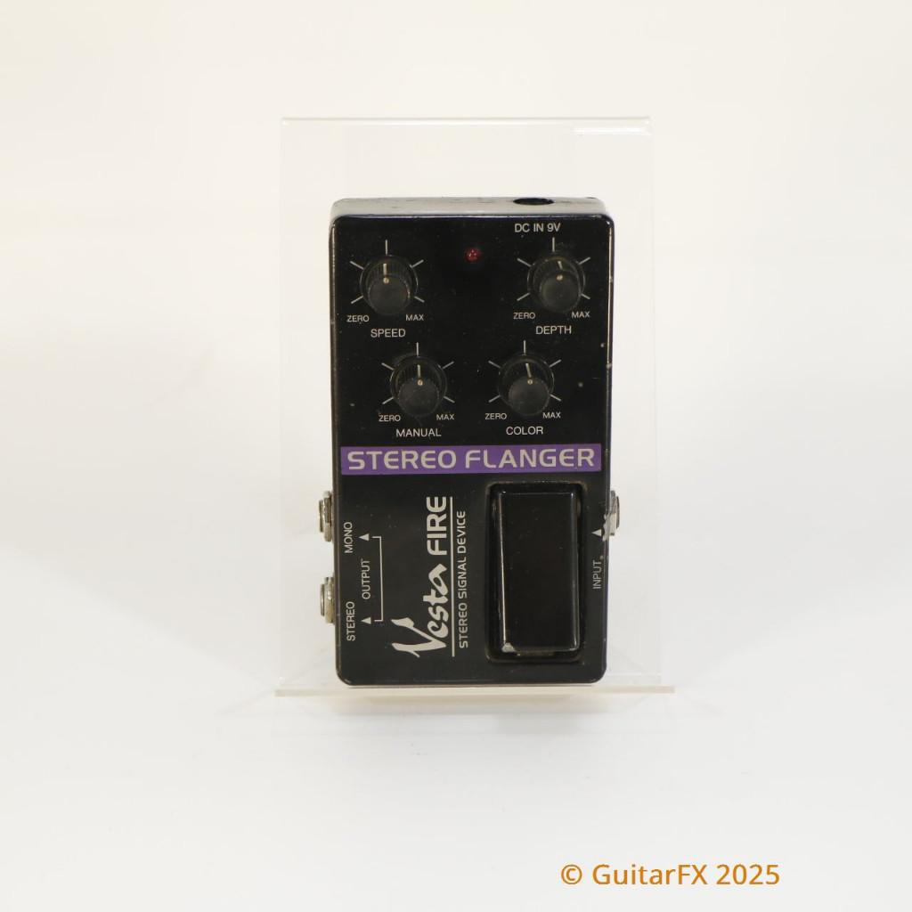 Vesta Fire Stereo Flanger (s/n 308373, Made in Japan), Musique & Instruments, Effets, Utilisé, Enlèvement ou Envoi