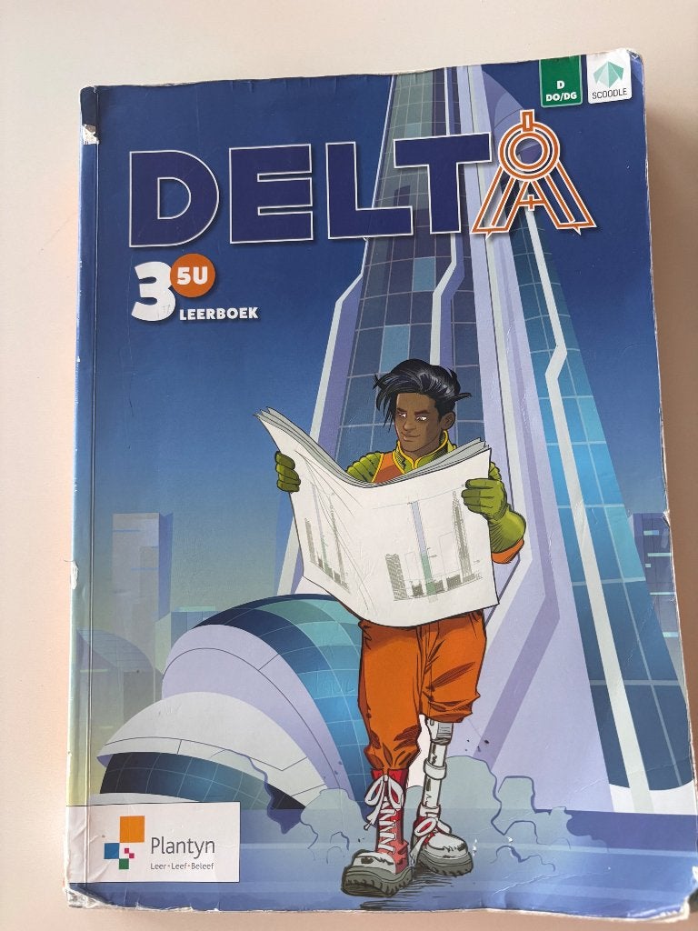 Delta 3 - 5u wiskunde, Boeken, Schoolboeken, ASO, Wiskunde A, Plantyn, Ophalen