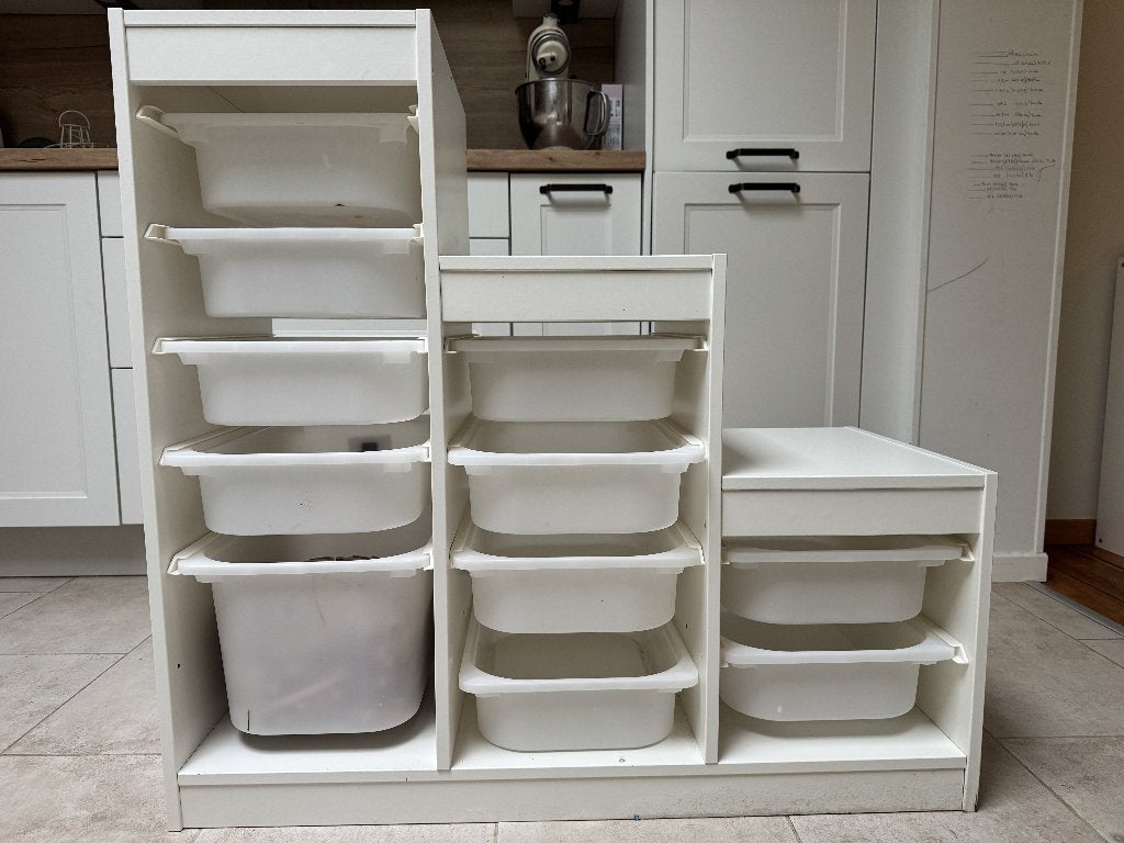 Trofast Kast Ikea met bakken, Huis en Inrichting, Ophalen, Gebruikt, 50 tot 100 cm, Minder dan 100 cm