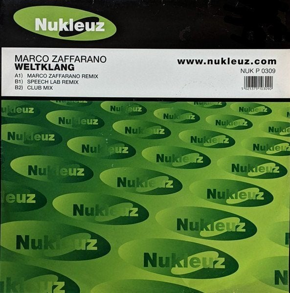 Marco Zaffarano - Weltklang, Ophalen of Verzenden, Gebruikt, 12 inch, Trance