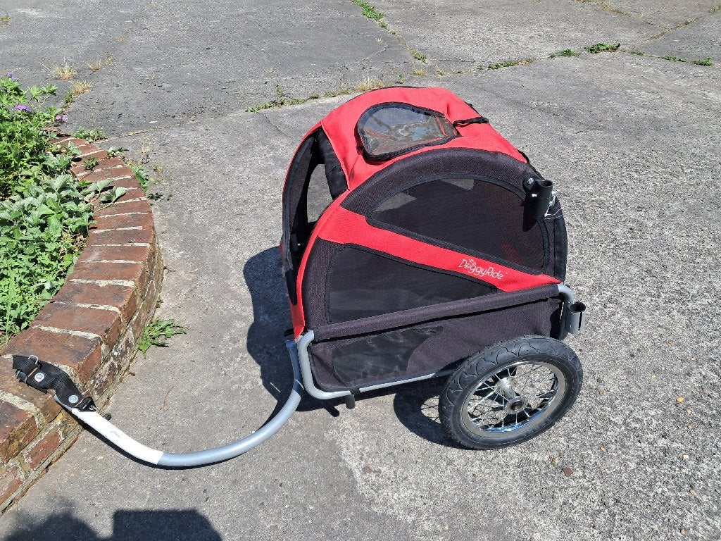 Fietskar voor honden, Ophalen, Opvouwbaar, 20 tot 40 kg, Zo goed als nieuw