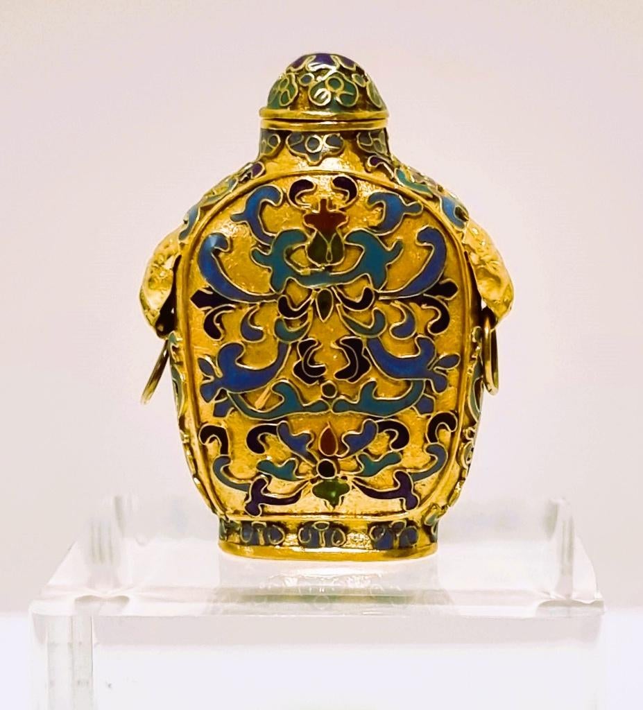 Tabatière cloisonnée., Enlèvement ou Envoi, Comme neuf