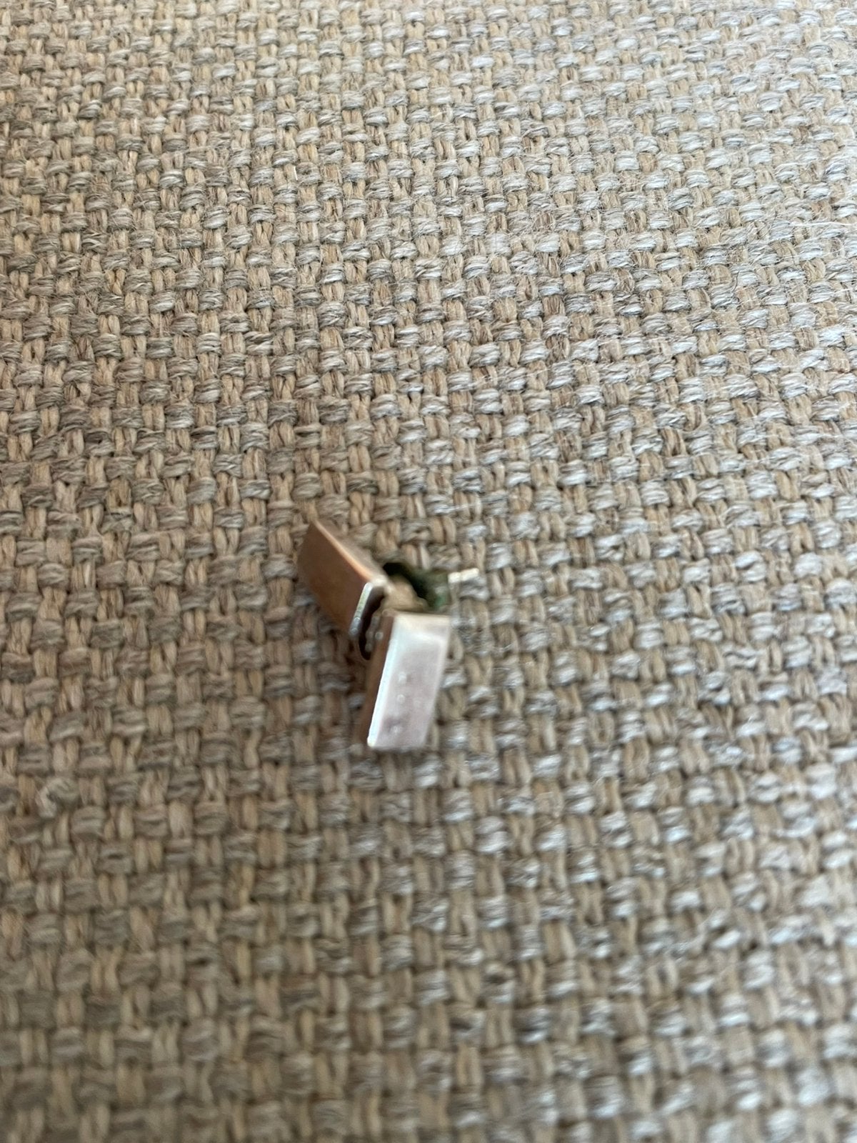 Moderne zilverkleurige oorbellen, Ophalen of Verzenden, Zo goed als nieuw