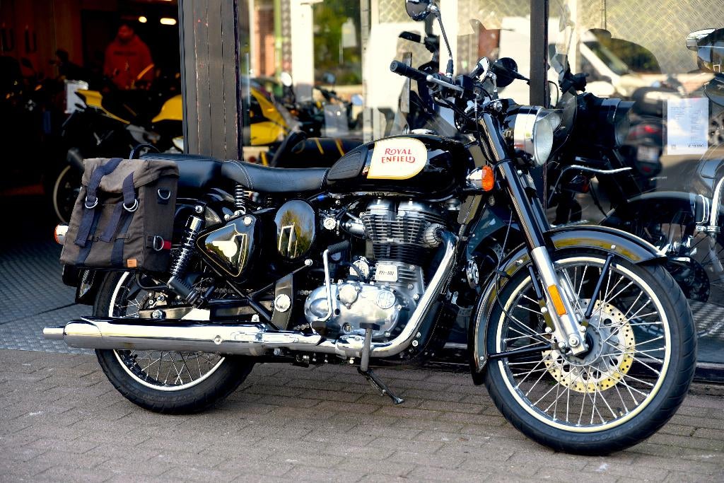 ROYAL ENFIELD BULLET CLASSIC 500 EFI ***MOTOVERTE.BE***, Motoren, Naked bike, Gebruikt, Bedrijf, 12 t/m 35 kW