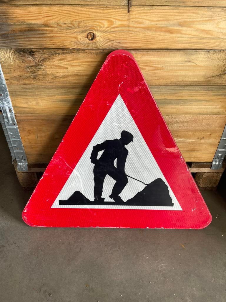 Verkeersbord Werkzaamheden, Doe-het-zelf en Bouw, Overige Doe-Het-Zelf en Bouw, Ophalen