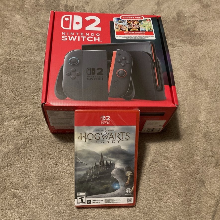 Nintendo Switch 2, inclusief nieuwe game, Games en Spelcomputers, Ophalen of Verzenden, Nieuw, Met 2 controllers, Met games