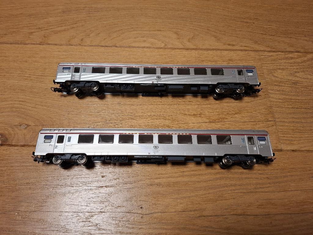 LS Models 43005 - Set de 2 voitures TEE SNCB, Enlèvement, Comme neuf, Wagon, Autres marques