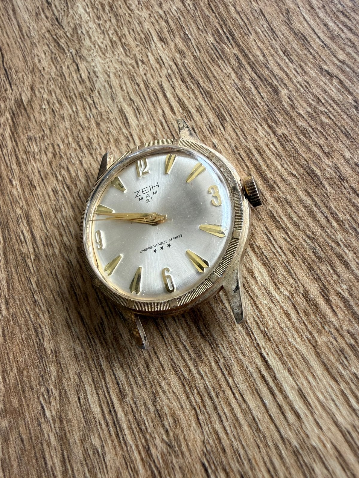 Montre  Vintage  mécanique suisse, Bijoux, Sacs & Beauté, Enlèvement ou Envoi, Argent, Doré