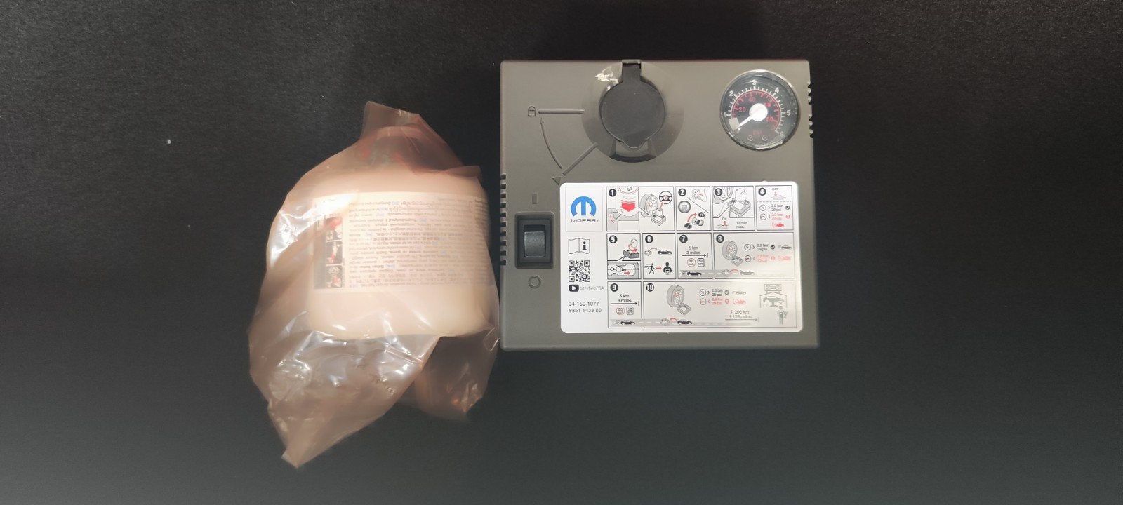 Mopar OEM compresseur pour pneu + liquide anti crevaison, Enlèvement, Neuf