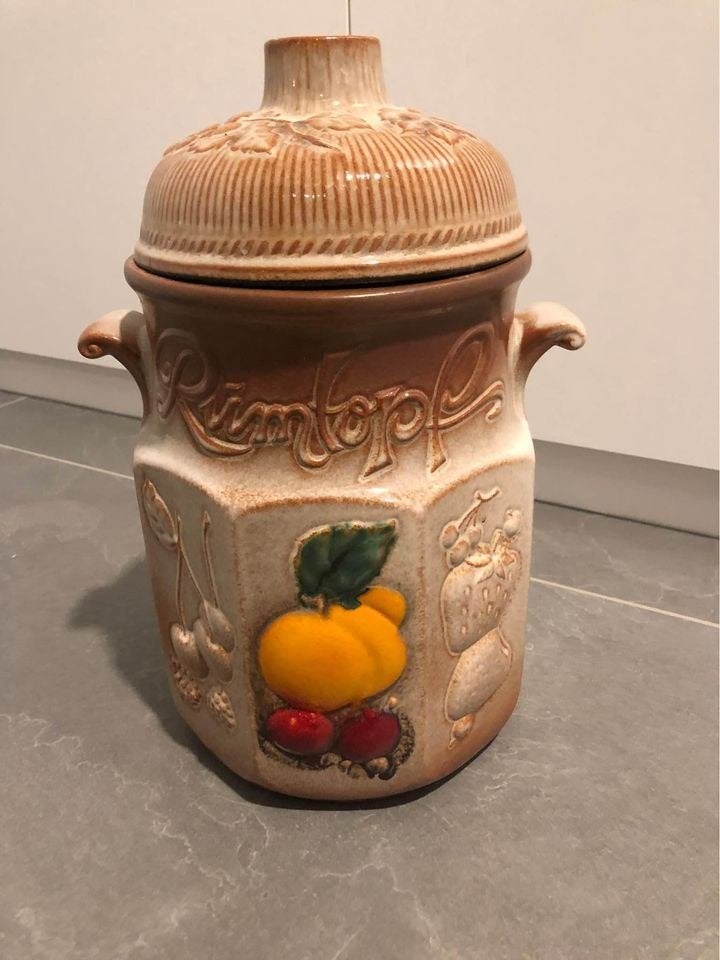 Mooie Rumtopf pot, Enlèvement, Comme neuf