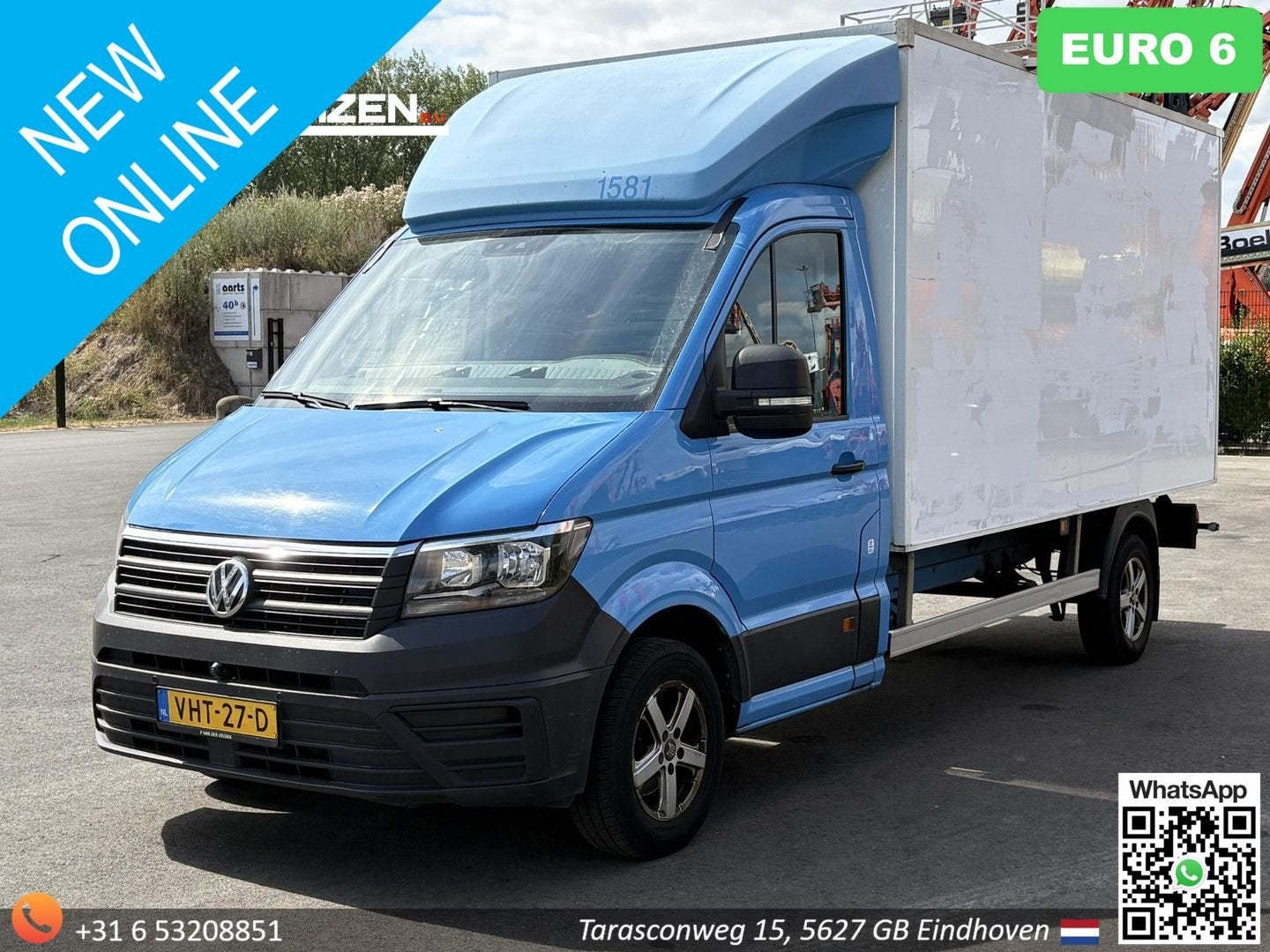 Volkswagen Crafter 35 2.0 TDI L4H3 | € 7.950,- NETTO! | Bakw, Blauw, Electronic Stability Program (ESP), Bedrijf, 277 g/km