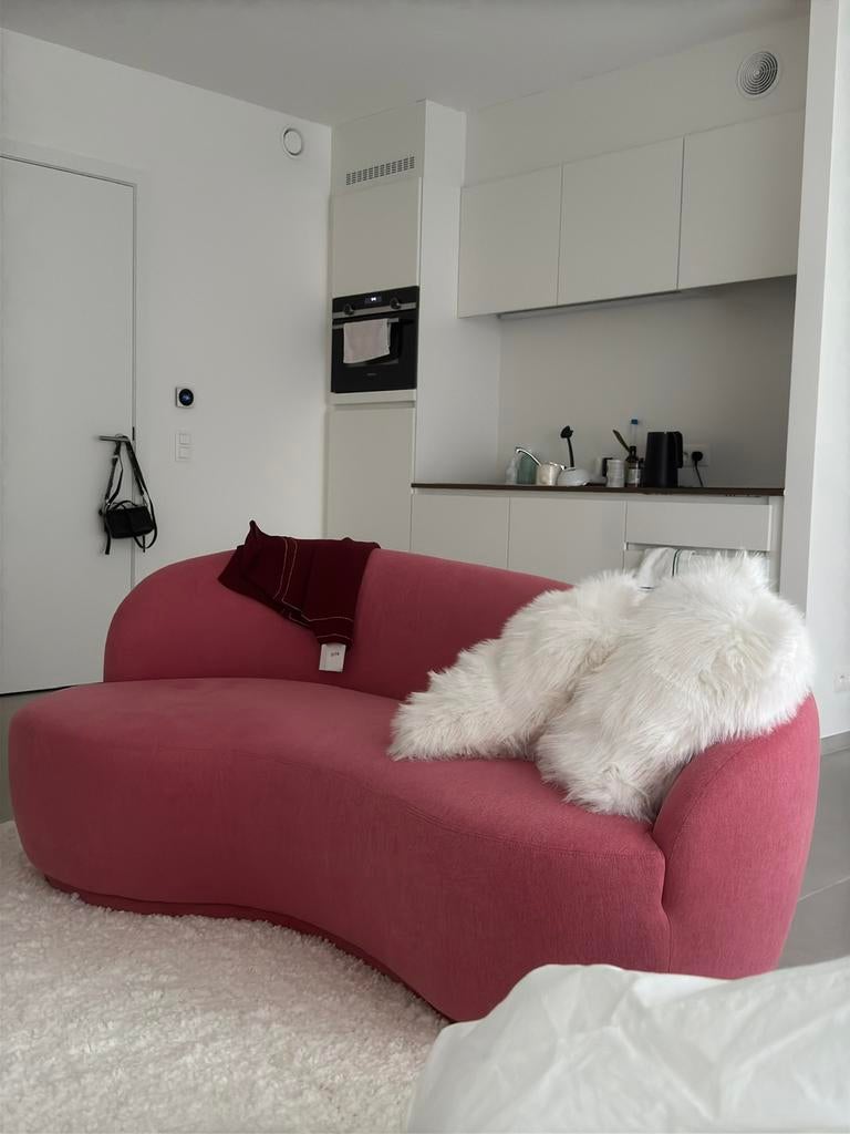 Roze zetel (2-zit) Sofacompany, Enlèvement, Comme neuf