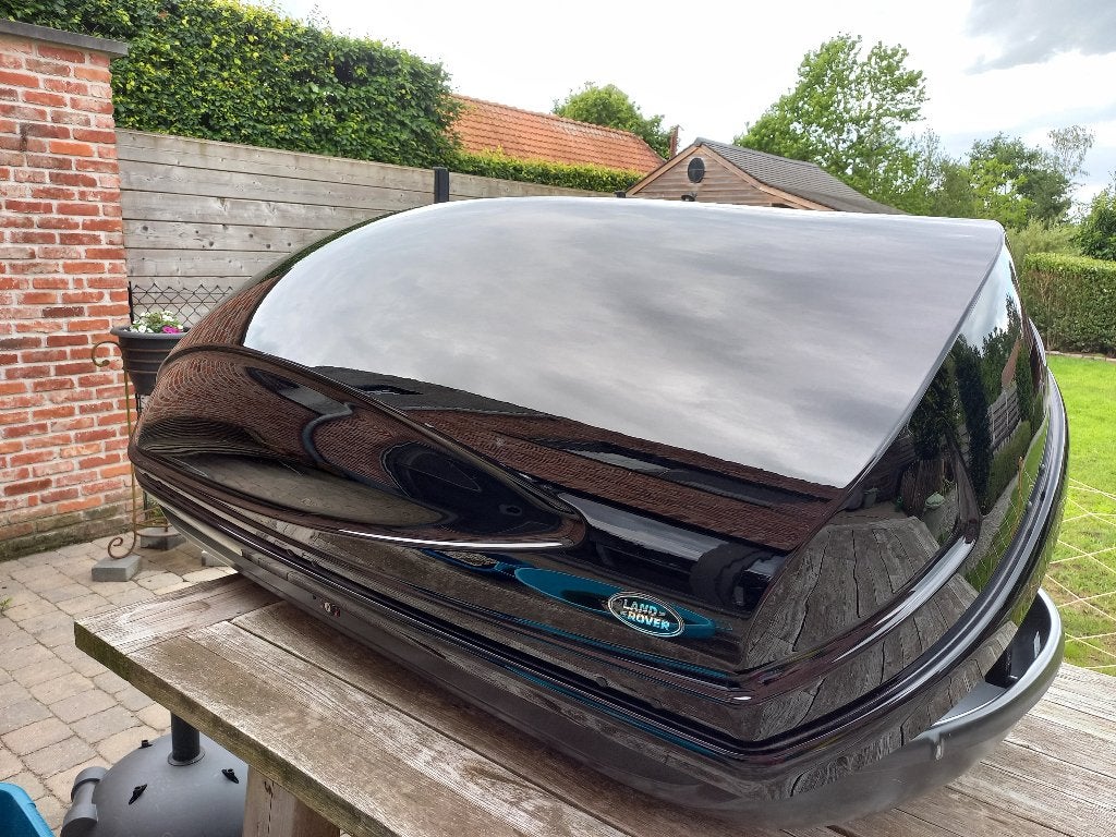 Dakkoffer met dakdragers, Auto diversen, Dakkoffers, Ophalen, Zo goed als nieuw
