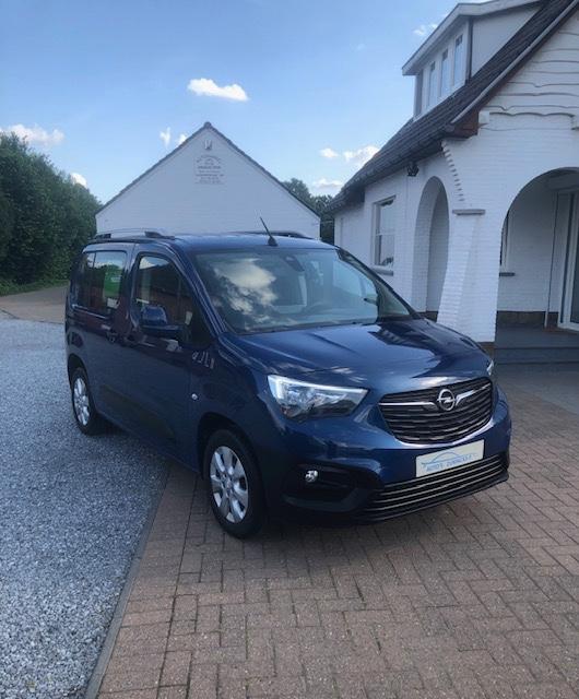 Opel Combo 1.5 BlueHdi 102Pk 45000KM 2020, Auto's, Euro 6, Blauw, Bedrijf, Blauw