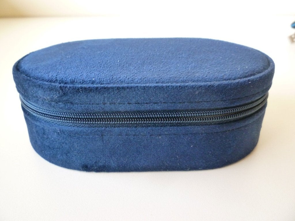 Boîte à bijoux, Bijoux, Sacs & Beauté, Enlèvement ou Envoi, Neuf, Bleu