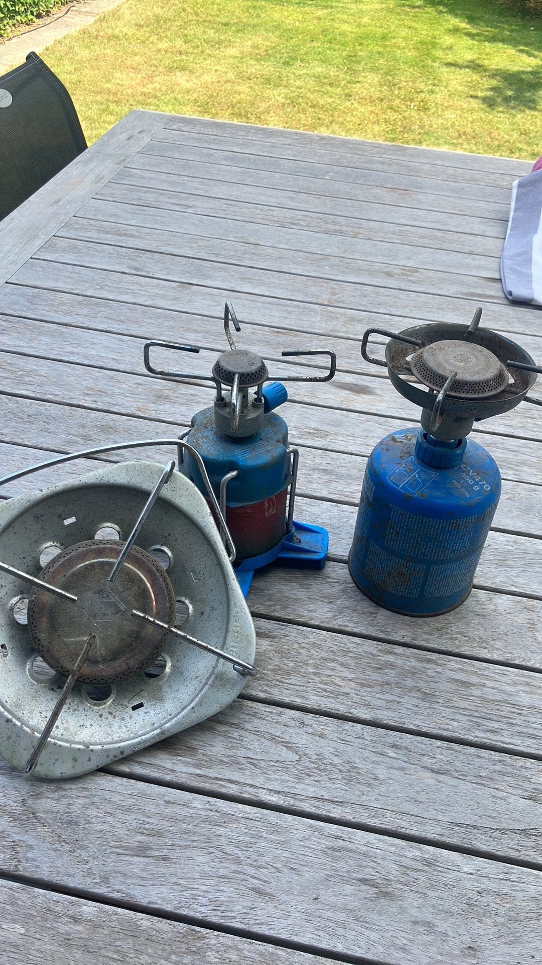 Camping  gasbranders, Caravans en Kamperen, Kampeeraccessoires, Ophalen, Gebruikt