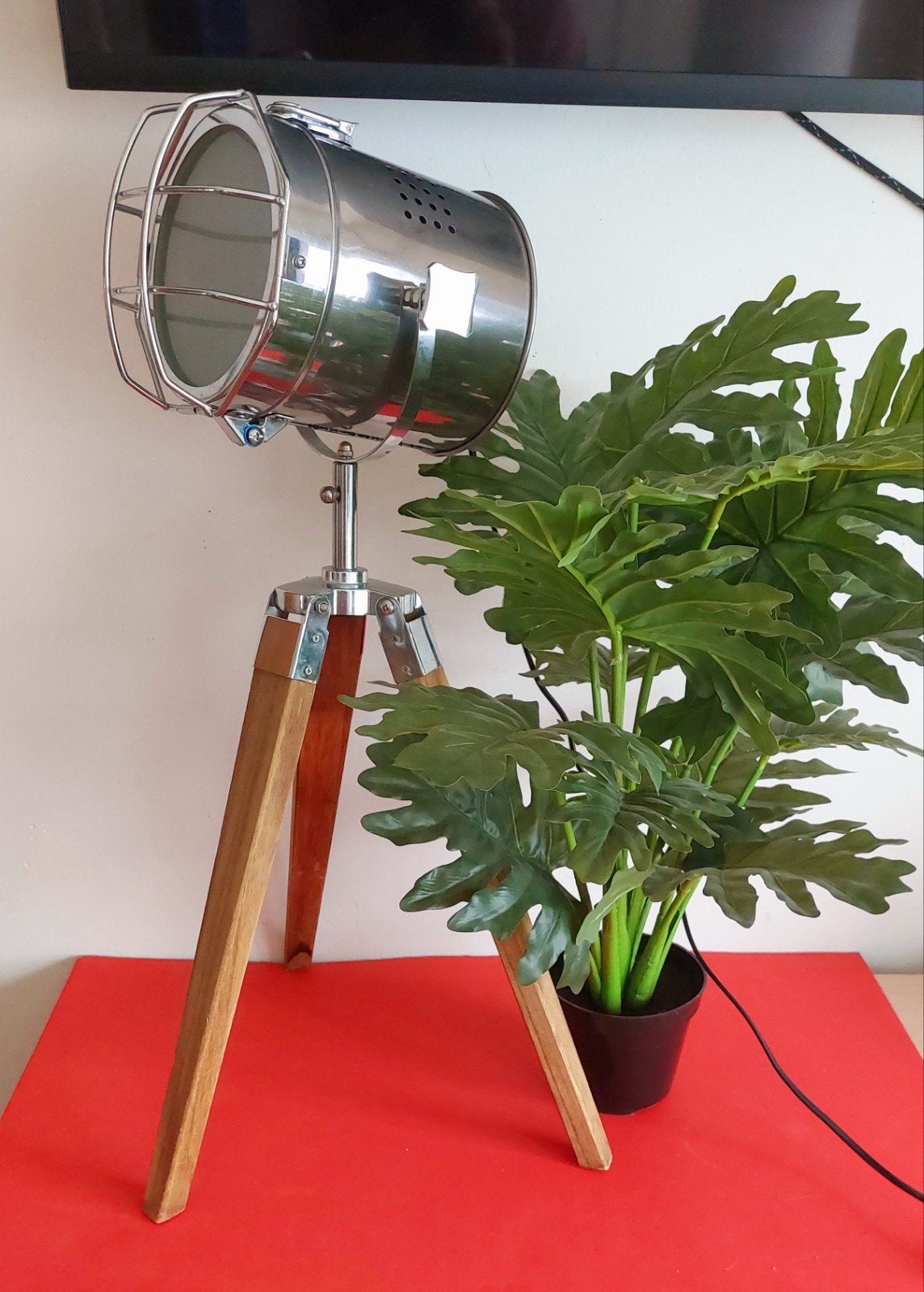 Lampe spot de studio, Enlèvement ou Envoi, Bois