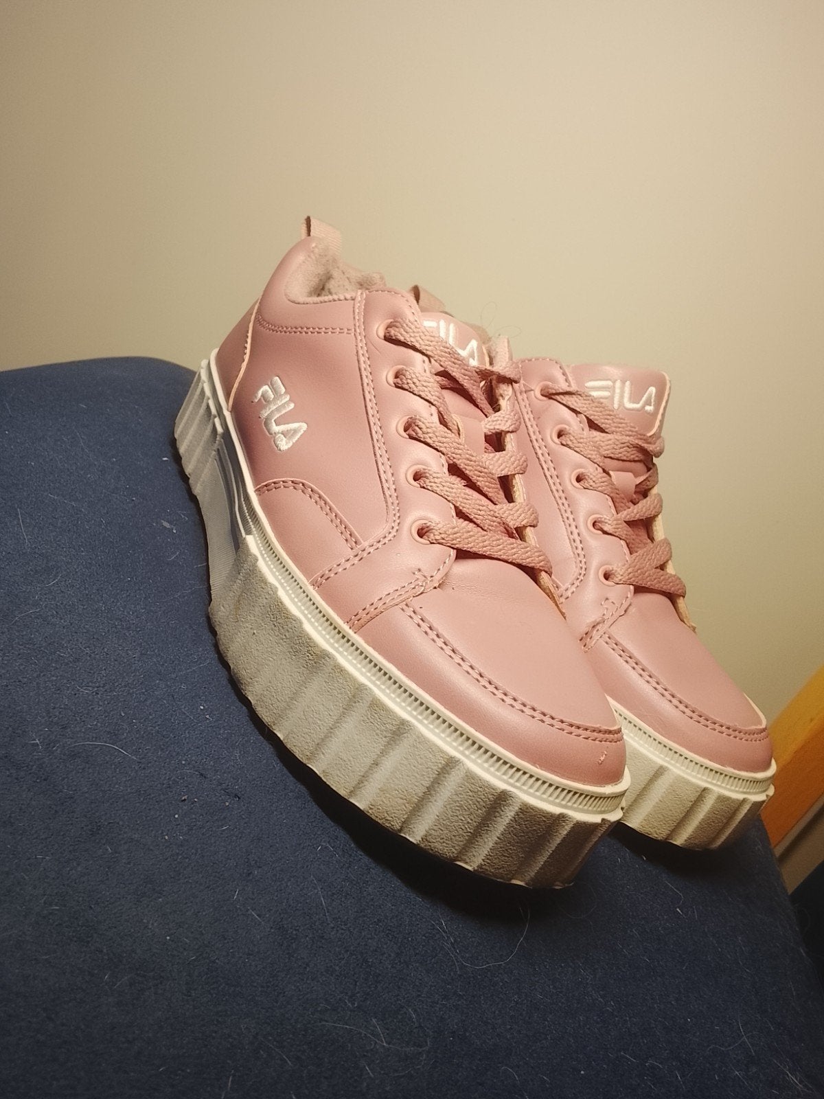 fila sandblast pink 38, Ophalen, Zo goed als nieuw, Sneakers, Roze