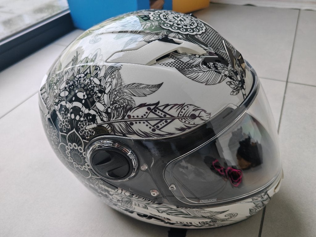Helm dames Scorpion, Motoren, Kleding | Motorhelmen, Dames, Integraalhelm, M, Overige merken, Tweedehands, Ophalen