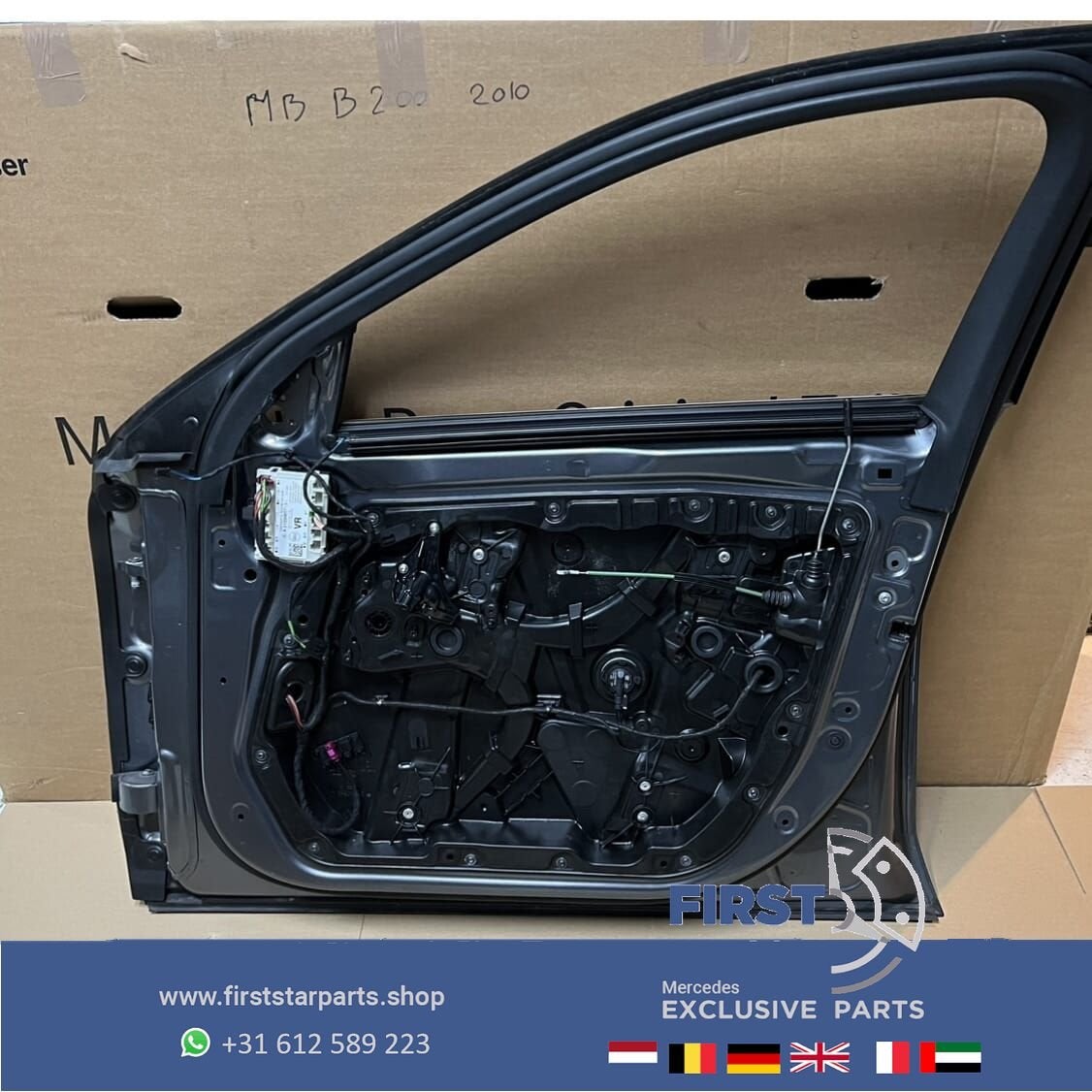 W213 E Klasse deur portier compleet RECHTSVOOR Mercedes E Kl, Utilisé, Droite, Porte, -