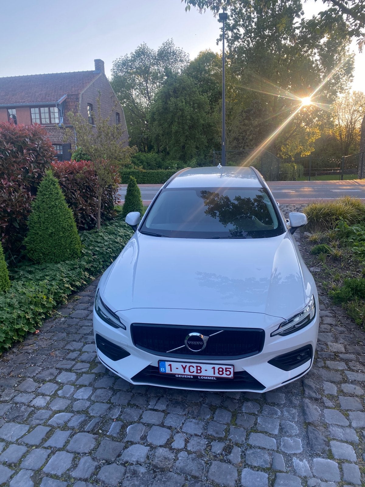Volvo V60 D3 Diesel Automaat, Auto's, Leder en Stof, Wit, V60, 5 deurs