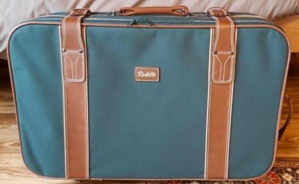 VALISE RODELLE SUR ROULETTES, Enlèvement ou Envoi, Neuf, Cuir, Roulettes