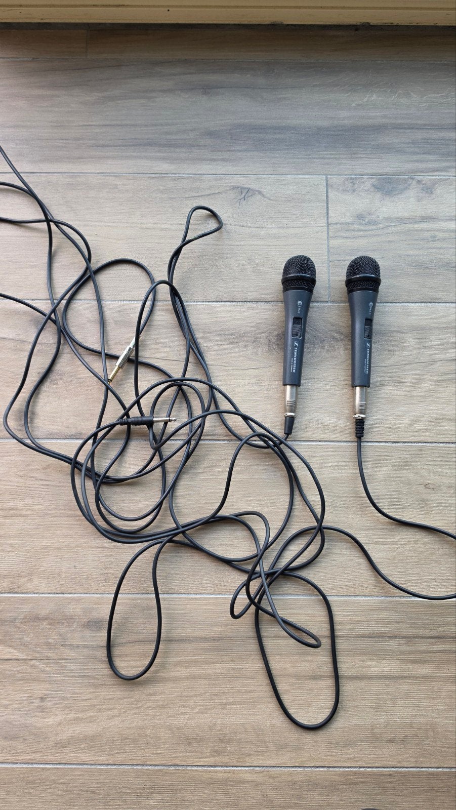 2x sennheiser e815s incl kabel, Muziek en Instrumenten, Microfoons, Ophalen of Verzenden