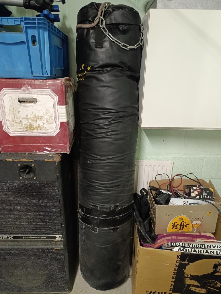 Sac de frappe, Ophalen, Gebruikt, Bokszak