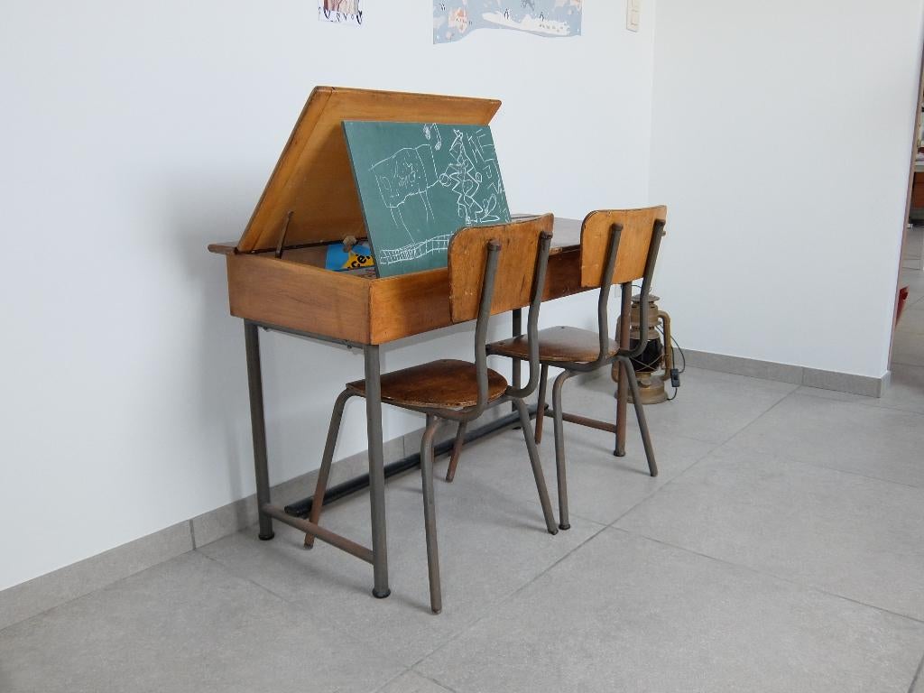 lessenaar, vintage bureau, Ophalen, Gebruikt, Tafel(s) en Stoel(en)