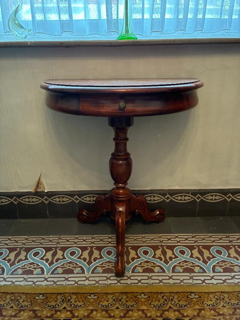 guéridon, Maison & Meubles, Tables | Tables d'appoint, Neuf, 55 à 75 cm, Anglais, Enlèvement