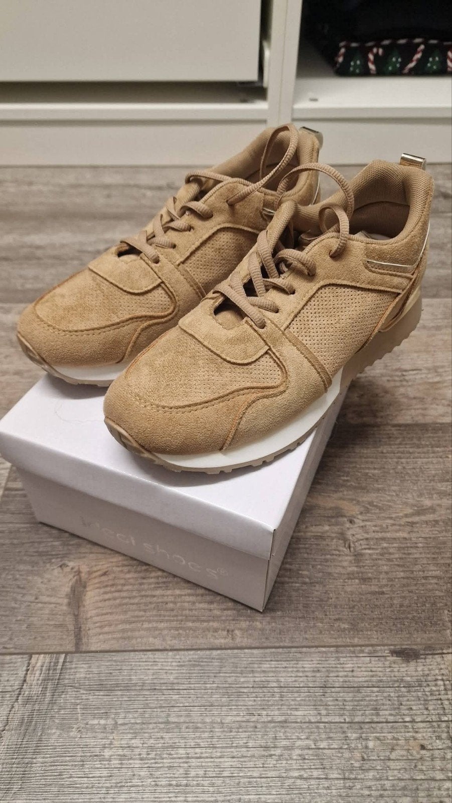 Baskets femme Ideal Shoes 39, Neuf, Ideal Shoes, Enlèvement ou Envoi, Beige