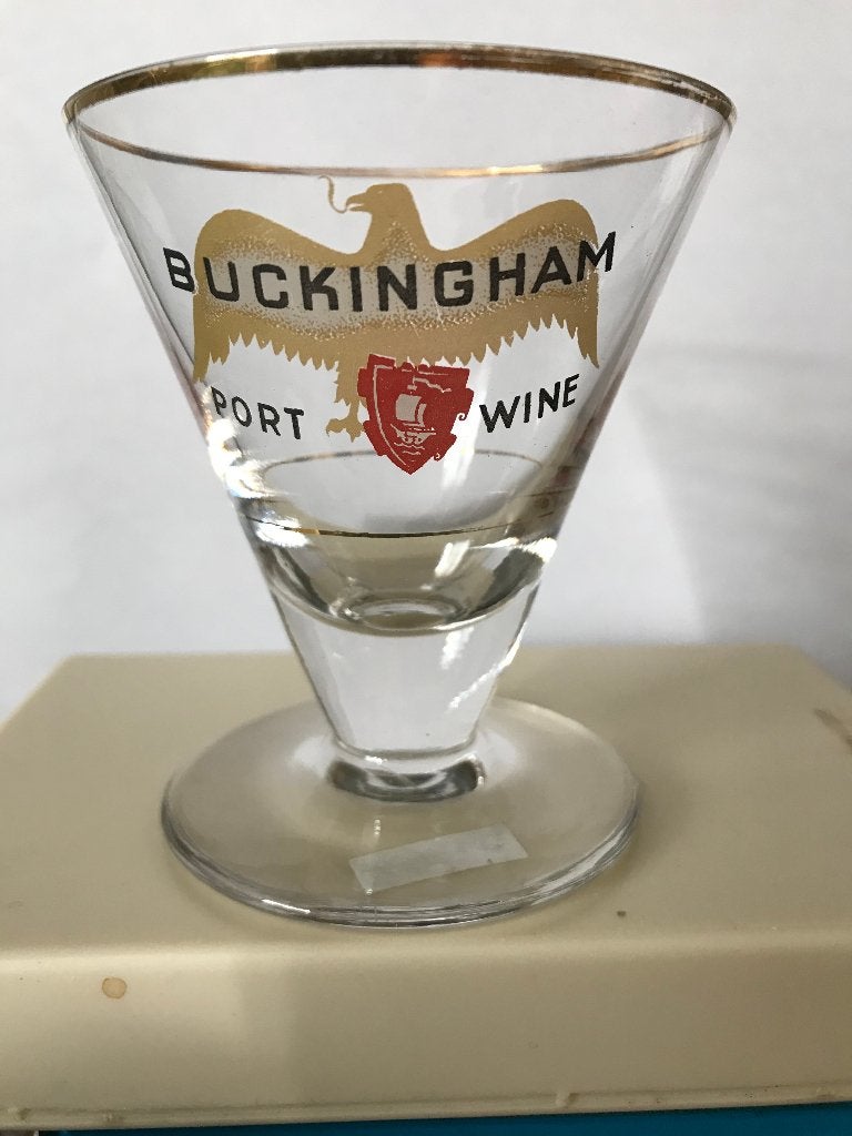 Port de Buckingham - Verre à vin, Collections, Enlèvement ou Envoi, Comme neuf, Verre ou Verres, Autres marques
