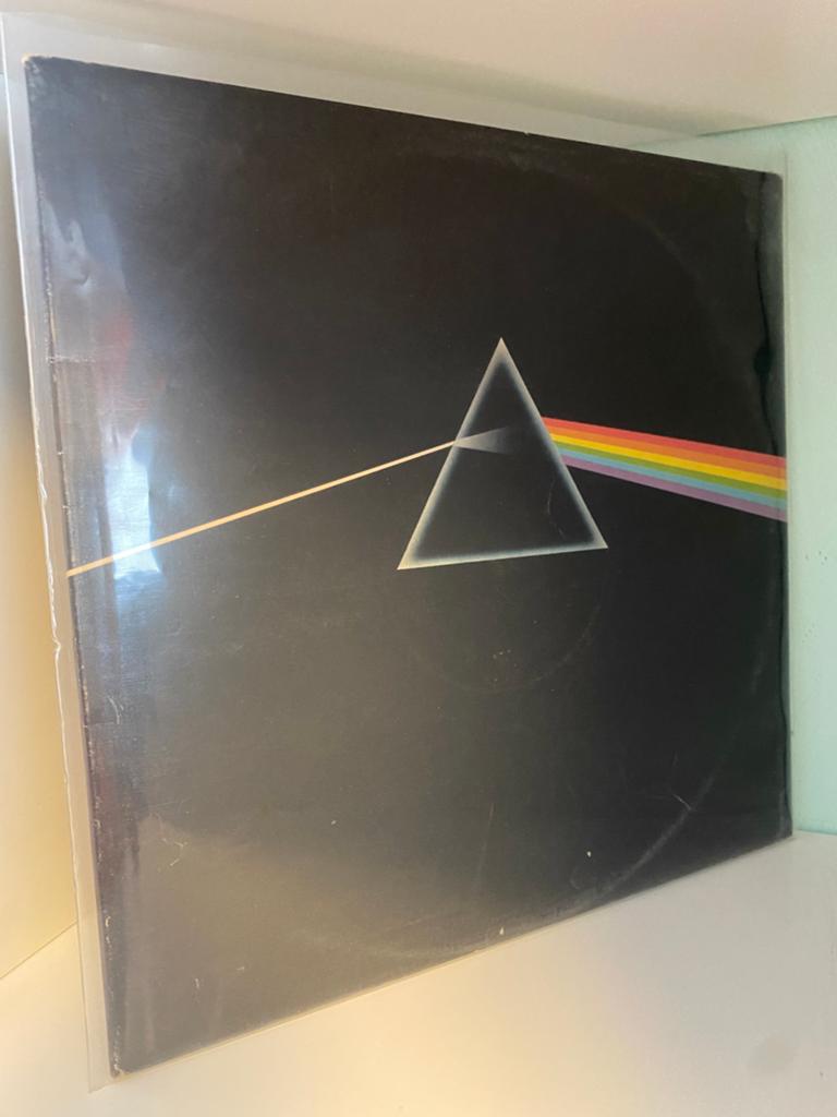 Pink Floyd – The Dark Side Of The Moon - UK 1974, CD & DVD, Vinyles | Rock, Envoi, 1970 - 1979, Utilisé, Progressif