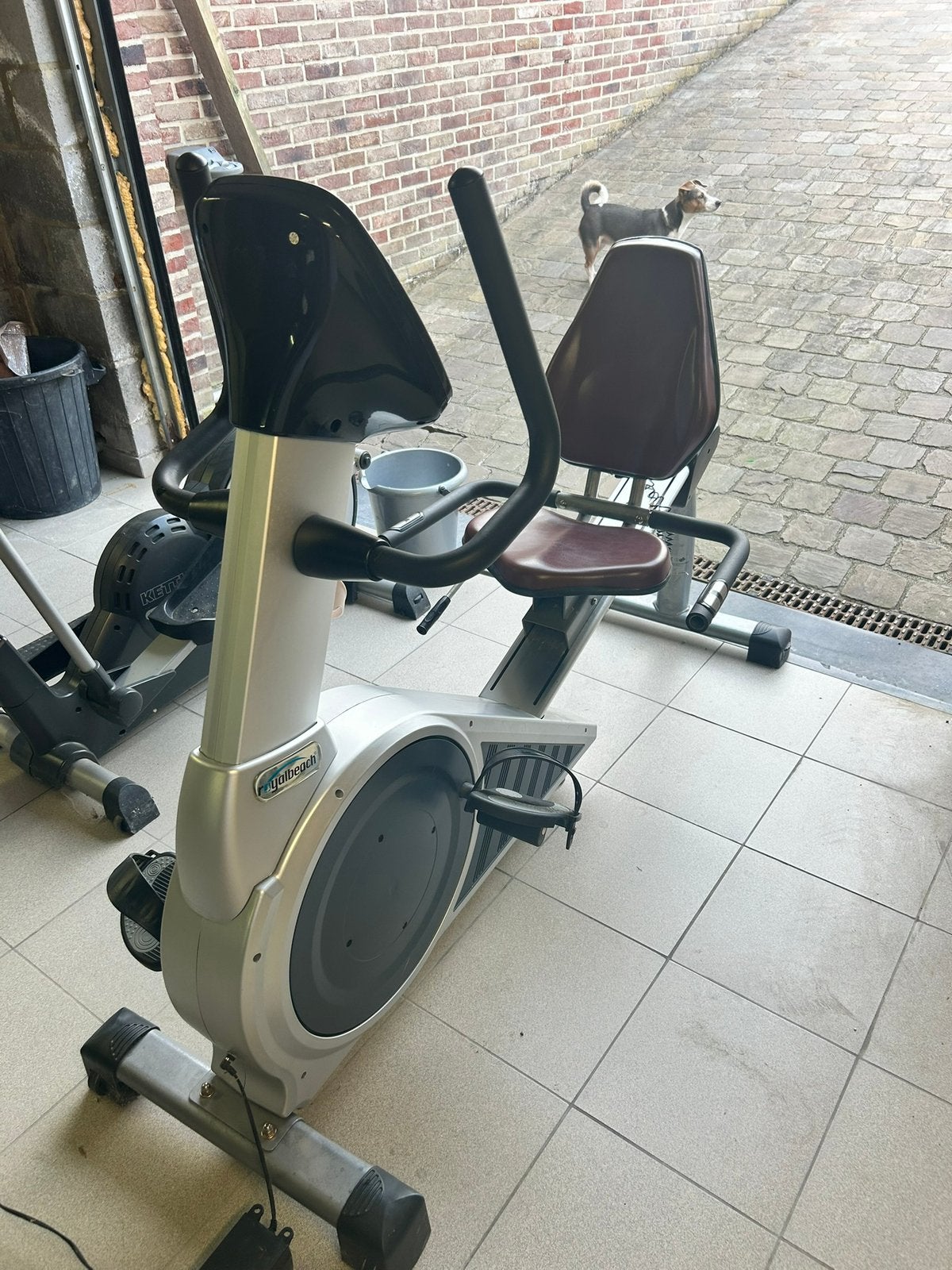 Ligfiets home trainer, Sport en Fitness, Ophalen, Zo goed als nieuw