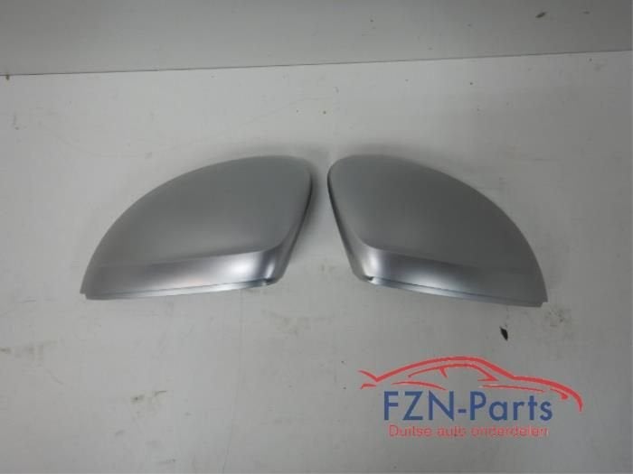 VW Tiguan R Facelift 5NA Spiegelkappen Set L+R Mat Chrome, Auto-onderdelen, Ophalen of Verzenden, Gebruikt