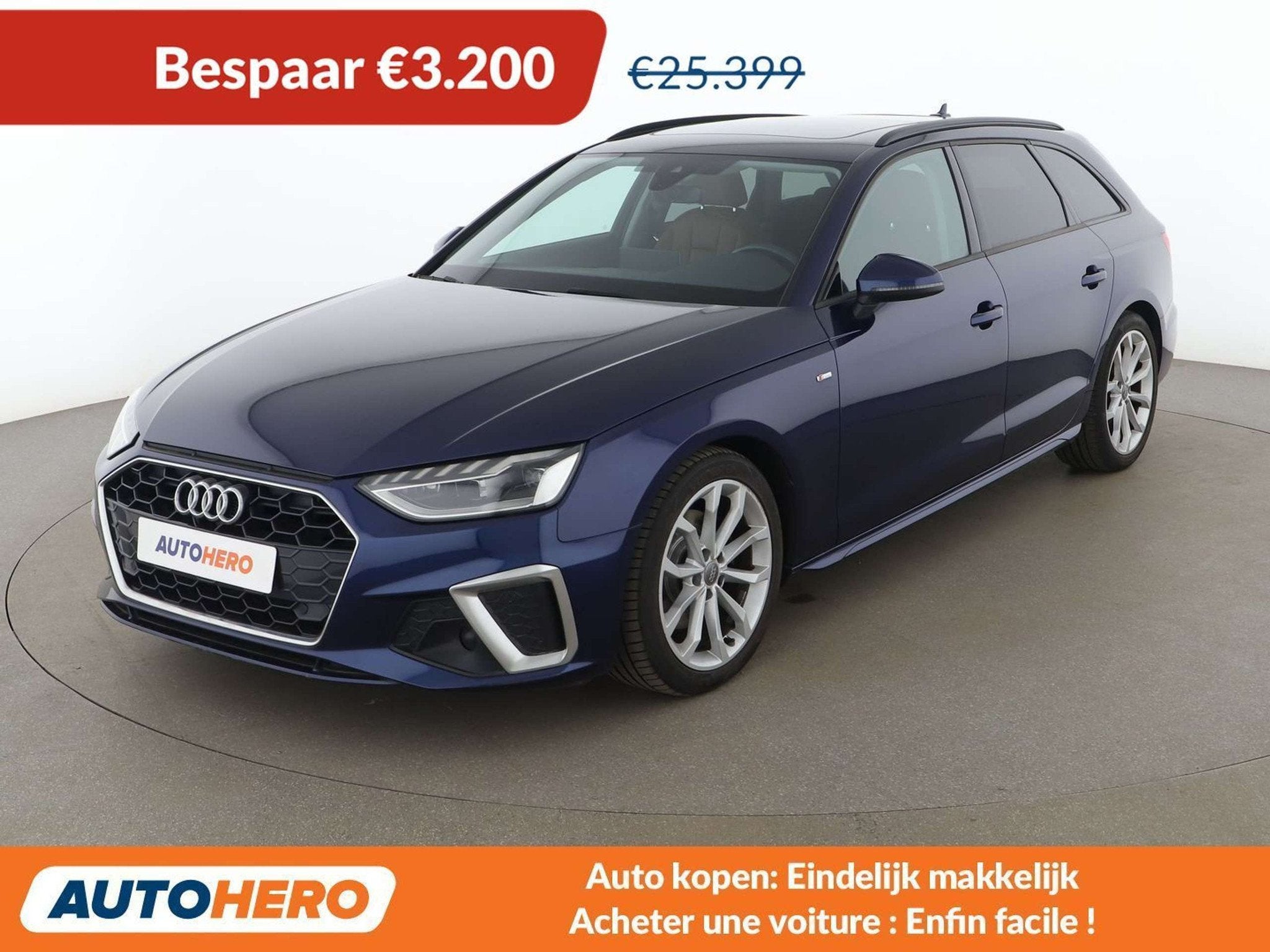 Audi A4 30 TDI Mild-Hybrid S line (automatique), Achat, 1610 kg, Euro 6, https://public.car-pass.be/vhr/e4ca8be1-eb45-4aaa-8553-72d82b465489