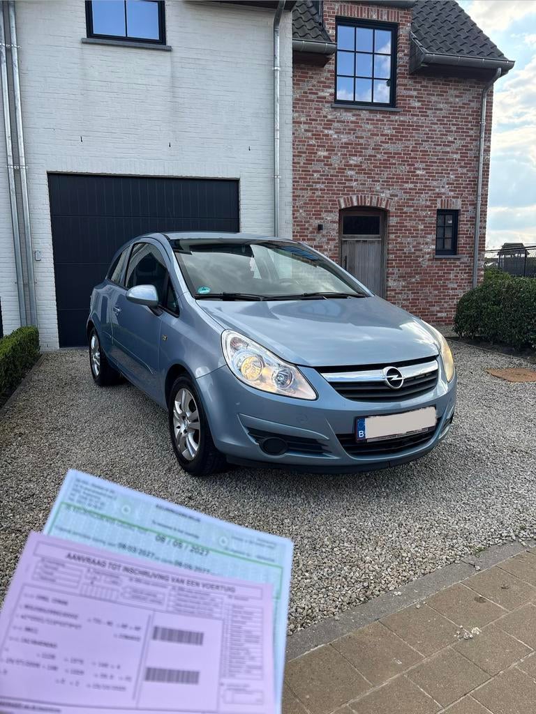 Opel corsa benzine met keuring voor verkoop blanco, Auto's, Handgeschakeld, Particulier, Corsa, 3 deurs