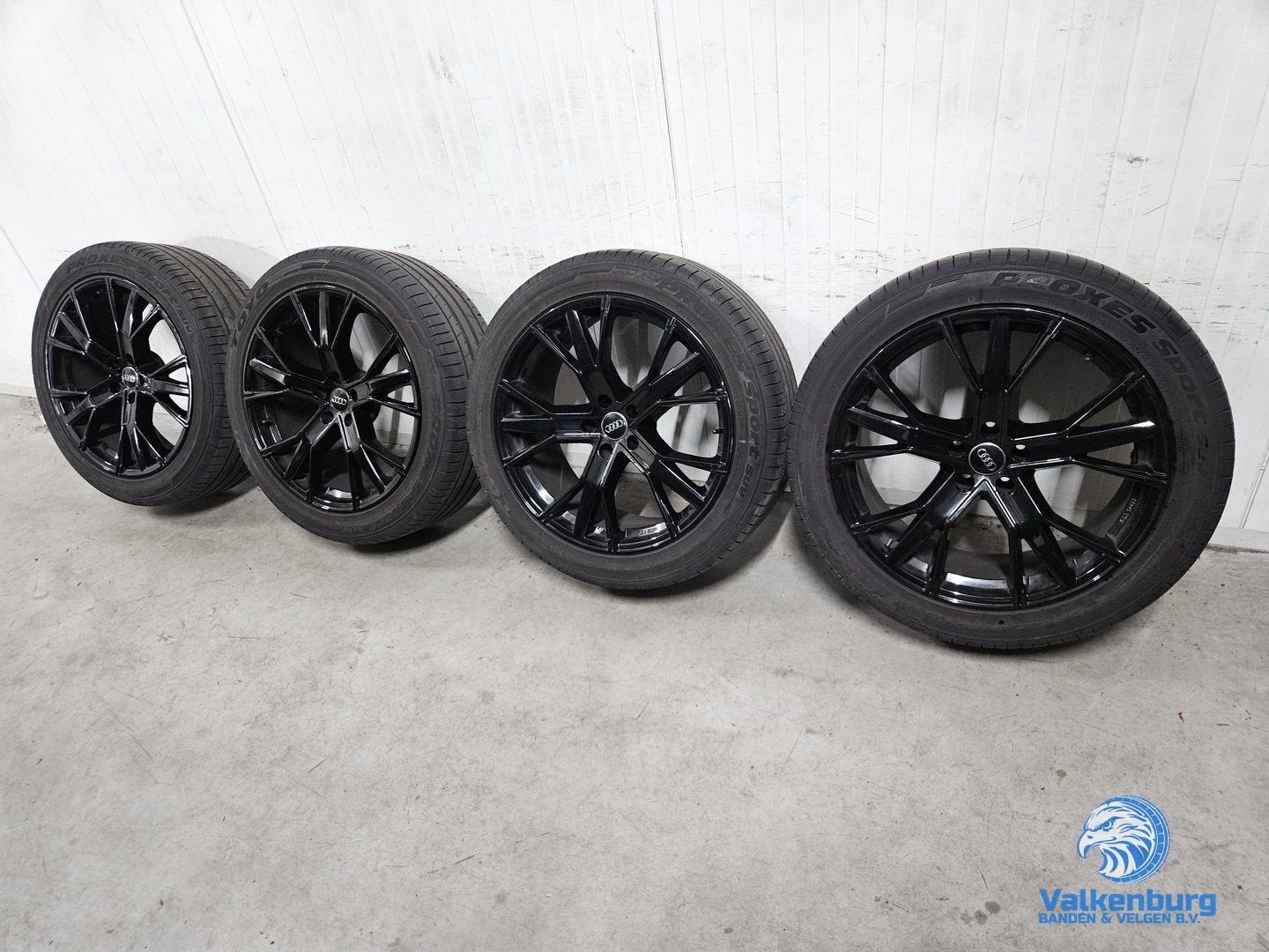 5-6mm! Audi A6 A7 A8 Q5 Q8 SQ5 SQ8 GMP Gunner 20 inch zwarte, Pneus et Jantes, 255 mm, Véhicule de tourisme, Pneus été