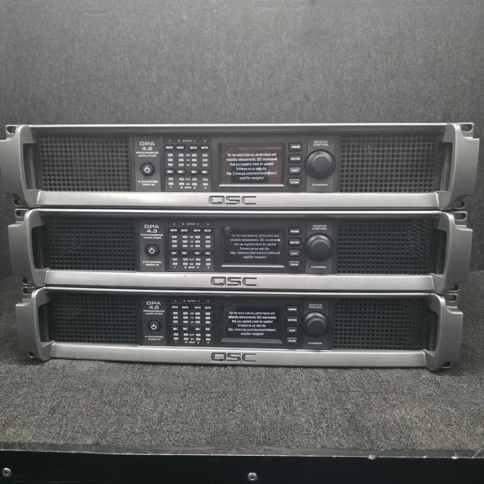 QSC DPA versterkers 4 kanaals met interne DSP



QSC DPA VER, Ophalen of Verzenden