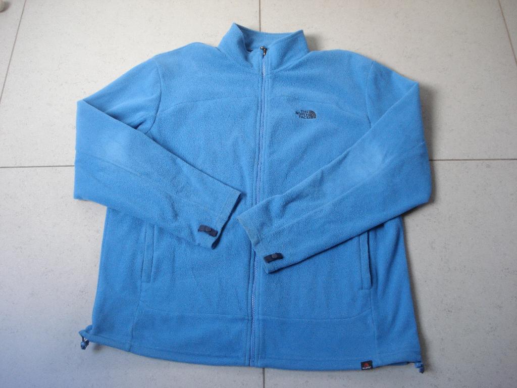 The North Face blauwe fleece gilet, heren. mt XL, Blauw, Maat 56/58 (XL), Ophalen of Verzenden, The north face