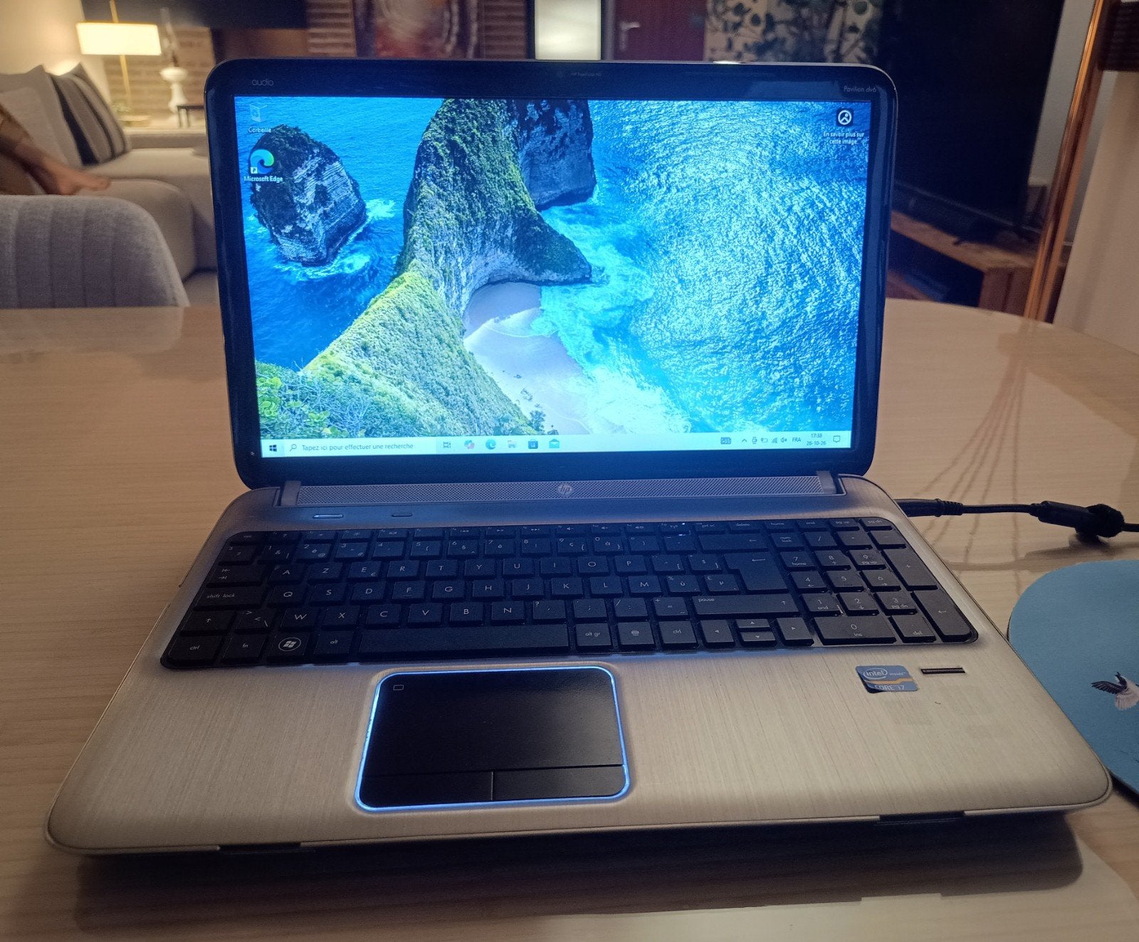PC HP i7 - Windows 10, Informatique & Logiciels, Enlèvement ou Envoi