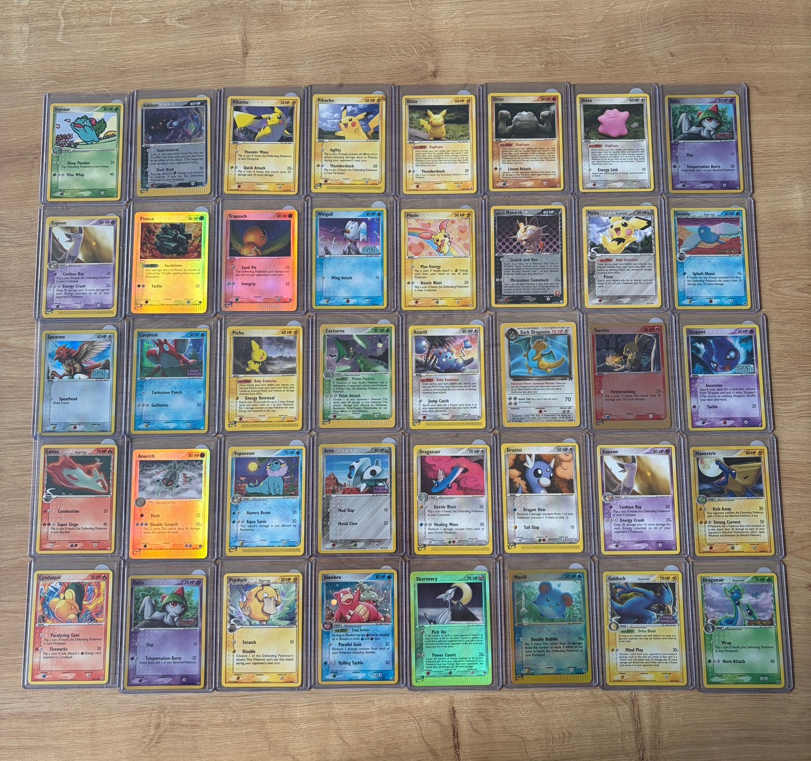 Anciennes cartes Pokemon à vendre !, Enlèvement ou Envoi, Utilisé, Plusieurs cartes